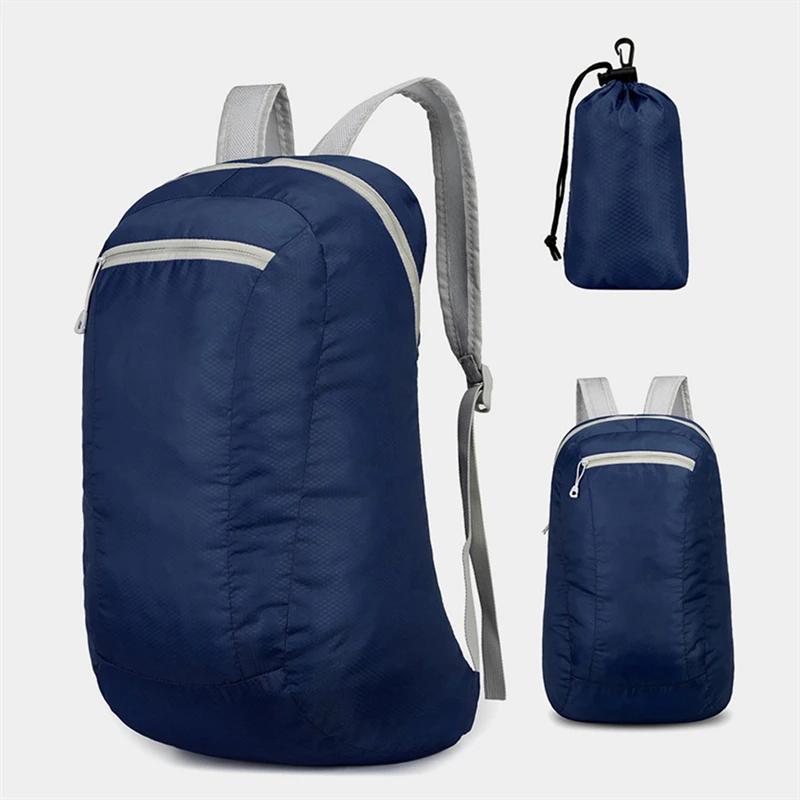 Mochila dobrável ao ar livre leve, mochila de viagem, mochila esportiva para homens e mulheres - Image 1