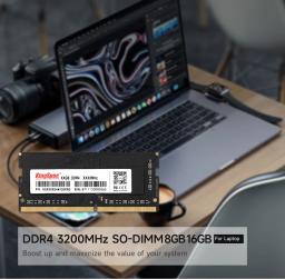 KingSpec DDR4 DDR5 16GB Memória RAM DDR4 SODIMM 8gb 32GB 3200MHz 4800MHz 5600MHz 1.1V RAM para Laptop Notebook Memoria - Image 1