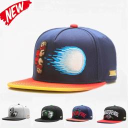 Bonés de beisebol bordados de luxo unissex, snapback esporte cavaleiro hip-hop, chapéu solar para mulheres e homens, moda - Image 1