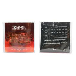 Conjunto de cordas de guitarra elétrica com enrolamento em liga de níquel compatível com violão de 6 cordas 009-046 super leve e médio - Image 5