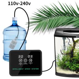 Inteligente Reptile Fogger Set, Touch Screen, Controle Sprinkler, Umidificador Eletrônico, Timer Mist, Forest Spray System - Image 1