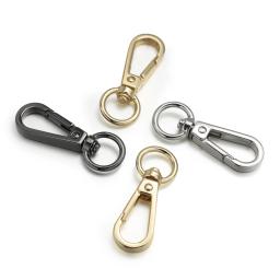 2/4/6 Pcs/Lote Giratória Loster Fechos Fivelas de Metal Clipe Keychain O Anel Snap Gancho Saco Collar Dog Handbag DIY Acessórios P035 - Image 6