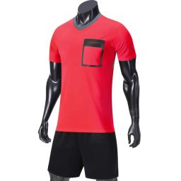 Camisa de futebol personalizada masculina, uniforme de árbitro de futebol, camisa de treinamento masculina, infantil, 2022 - Image 3