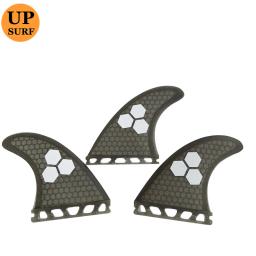 S Prancha Fins Tri Fins Set UPSURF FUTURO Fins Single Tabs Base Honeycomb Fiberglass Performance Thruster 3 Fins Quilhas Surf - Image 4