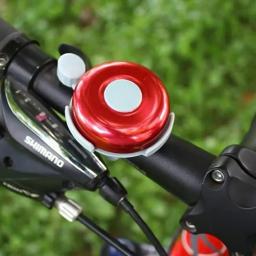 Sino de bicicleta liga mountain road buzina alarme sonoro para segurança ciclismo guiador anel metal chamada bicicleta acessórios - Image 4