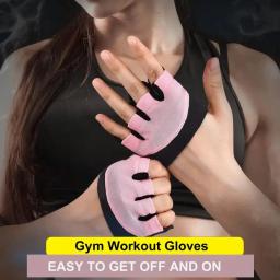 Luvas sem dedos para homens, absorção de suor, antiderrapante, ideal para esportes ao ar livre, tiro, caça, airsoft, ciclismo, 1 par - Image 1