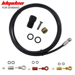 Mangueira hidráulica de freio a disco, mtb, bicicleta, com agulha, cabos de bicicleta, habitação, banjo, conjunto para shimano bh90 xt m785 m8000 m9000 m985 - Image 1
