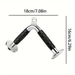 1pc centopéia tríceps trainer bíceps corda de tensão corda de duas cabeças para baixo puxar corda pórtico fitness para baixo corda - Image 5