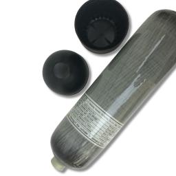 Acecare 3l ce cilindro de fibra carbono tanque ar 4500psi com protetor botas borracha para mergulho - Image 4
