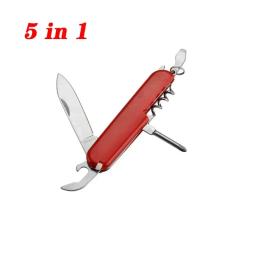 Outdoor Multitool Folding Knife, tesoura portátil, abridor de garrafas, dobra militar, canivete, Camping Tool, Camp - Image 6