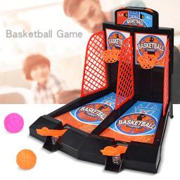 Brinquedos de Ejeção para Tiro de Mesa Infantil, Jogo para Dois Jogadores, Dedo, Basquete, Menino - Image 4