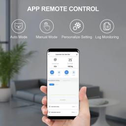 Tonepie 65L caixa de areia inteligente automática autolimpante totalmente fechada caixa de areia para animais de estimação bandeja de areia Inglês app suporte Português - Image 2
