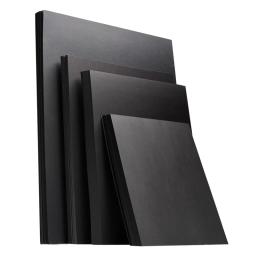 Pintura de arte para crianças, 120g 160g 180g 230g 300g, papel preto, a4, tamanho preto, papel de papelão - Image 1
