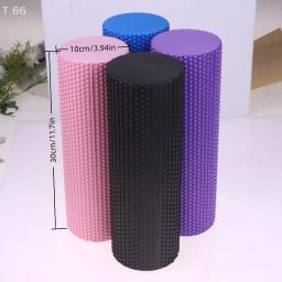 Para exercícios de pilates, treinos domésticos aprimorados, diâmetro 9.6cm, comprimento 30cm, rolo redondo de espuma eva, rolo hexagonal - Image 6