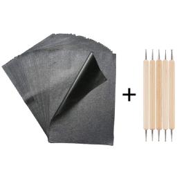 Papel de cópia carbono para rastreamento e transferência, pintura grafite, reutilizável para tela de madeira, ferramenta com ferramenta, 25pcs - Image 1