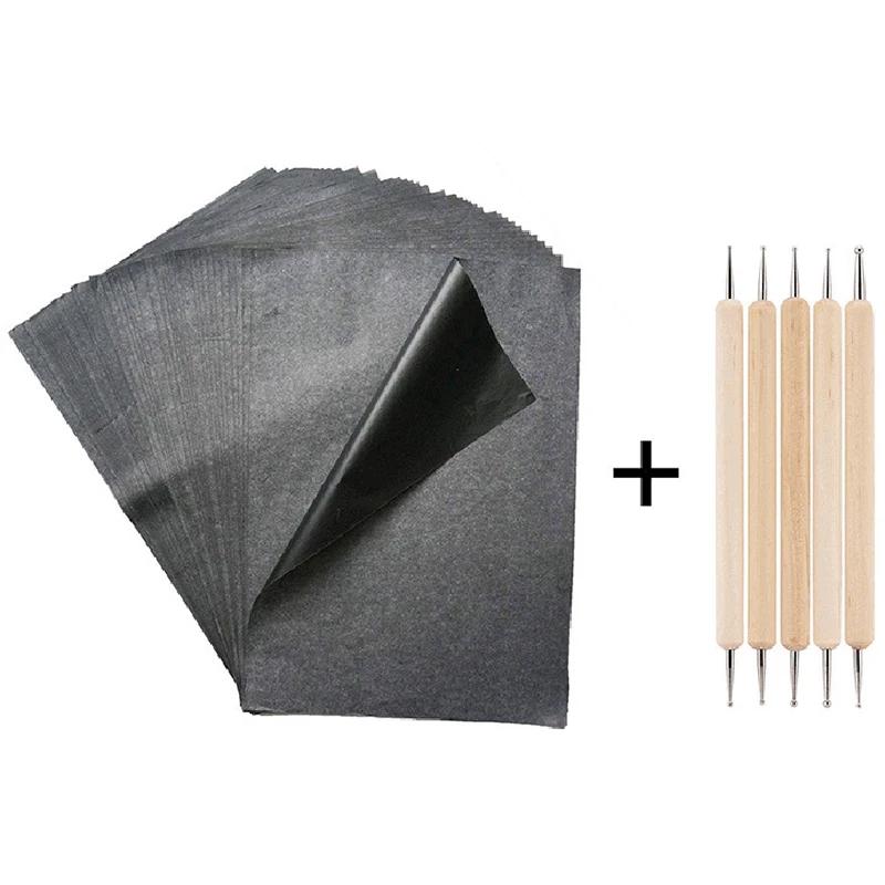 Papel de cópia carbono para rastreamento e transferência, pintura grafite, reutilizável para tela de madeira, ferramenta com ferramenta, 25pcs - Image 1