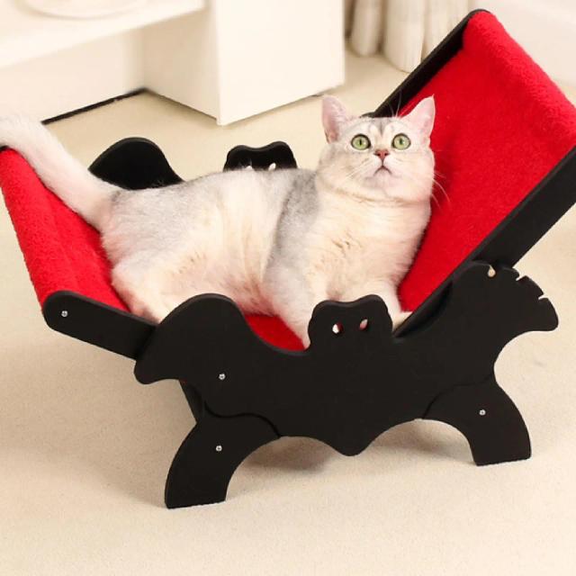 Cadeira Lounge Elevada para Pets, Conforto e Estilo para Cães e Gatos