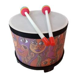 Tom Drum educacional para crianças, Bongo Drum, Tambor De Brinquedo De Madeira, Percussão - Image 2