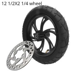 12 Polegada 12 1/2x2 1/4 roda pneu & tubo interno & aro conjunto apto para scooters elétricos e-bike bicicletas dobráveis acessórios - Image 4