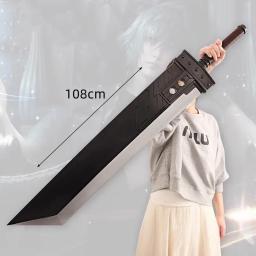 Cosplay Espada Arma, Nuvem Strife Arma, Cosplay 1:1, Remake, Faca, Segurança, PU, Jogo 7, VII, 108cm - Image 1