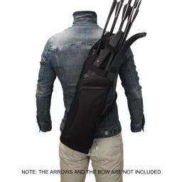 Bolsa ajustável para tiro com arco e flecha, suporte com tubo traseiro para tiro com arco - Image 2