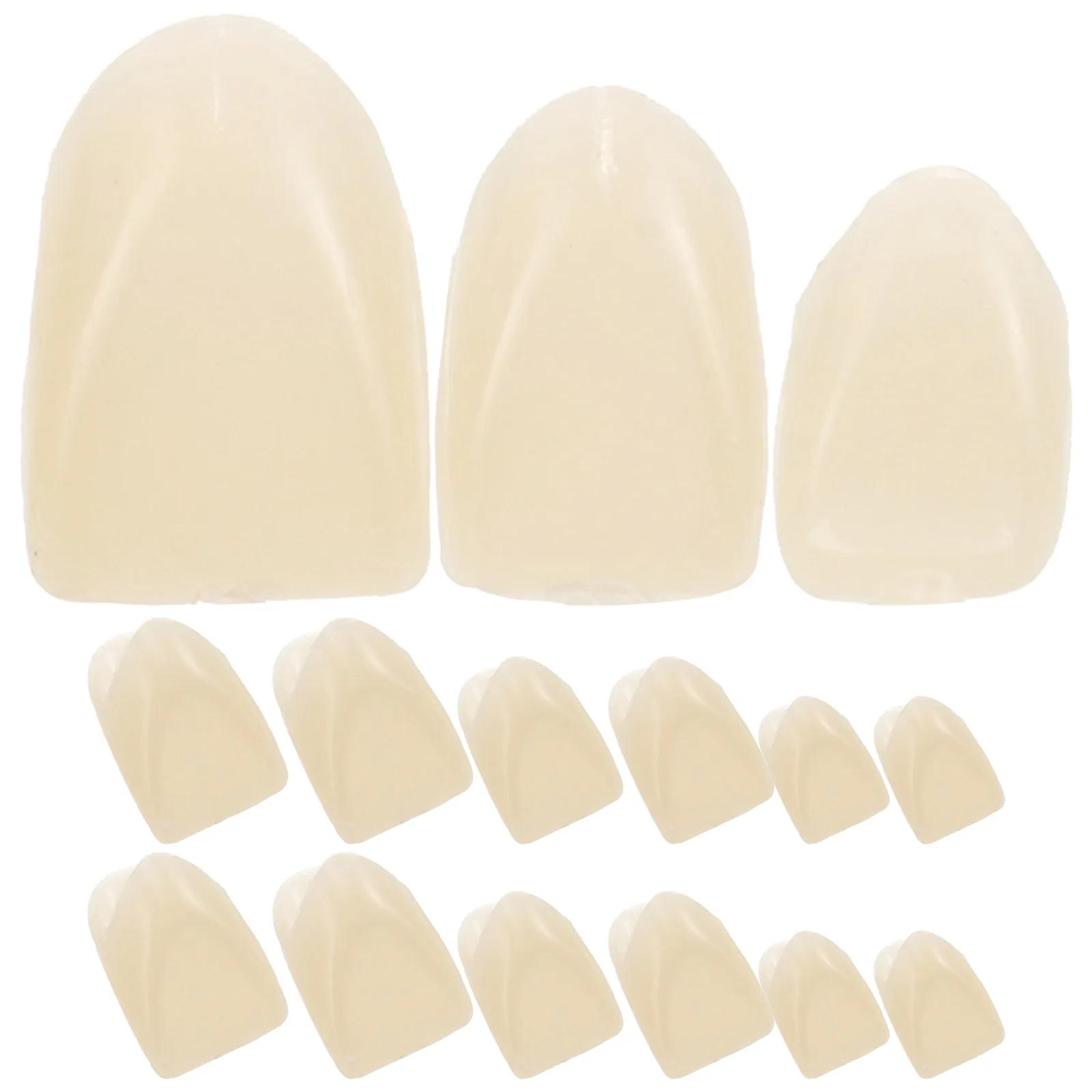 Coroa temporária para dentes orais, facetas dentárias, kit de restauração, material plástico, ferramenta para cuidar dos dentes - Image 1