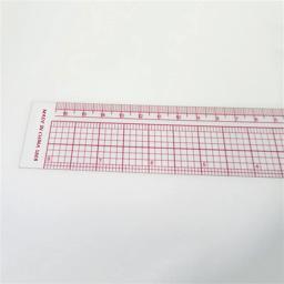 Régua De Quilting De Plástico Para Costura, Corte De Vestuário, Acessórios, Ferramentas De Patchwork, Tailor Craft Scale, Suprimentos De Desenho, Forma L - Image 6