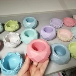 Moldes de silicone em forma de pote DIY Artesanato Moldes de fundição de resina para caixa de armazenamento de caneta Decoração de casa UV Resina Epoxy Coaster Molde de vela - Image 5