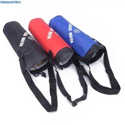 1pc drawstring garrafa de água bolsa de alta capacidade isolado saco térmico ao ar livre viajar acampamento caminhadas sacos de água - Image 3