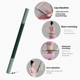 Yoga massagem vara yoga fitness lobo dentes músculos massagem vara bezerros coxa quadriceps braço antebraço relaxamento aliviar o doloridade - Image 3