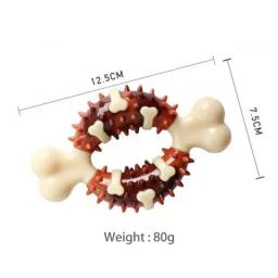 Chewing Toy Ring para Animais de Estimação, Limpeza de Dentes, Ossos De Cães, Brinquedos De Ossos, Suprimentos De Cachorro, Snack Food Treats - Image 6