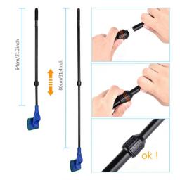 Kit Escova De Limpeza Do Tanque De Peixes, Ferramenta De Remoção De Algas, Ferramentas De Limpeza De Aquário, Ank Clean Set, 5 em 1 - Image 1