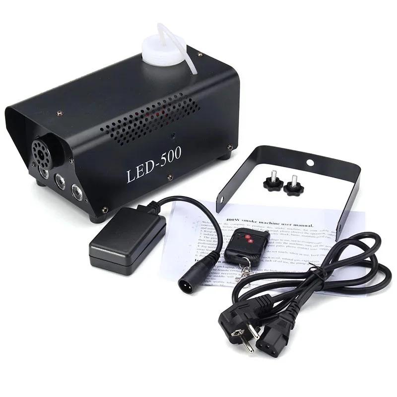 Máquina De Fumaça Com Controle Remoto, Sete Cores, Modelos Sempre Brilhantes, Efeitos Especiais De Palco, Gerador De Fumaça, 3LED, 500W - Image 1