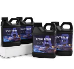 AB Cola De Resina Epóxi, Alto Endurecedor Adesivo, Cola De Cristal Claro, Fazer Jóias DIY, Transparente Misto Agente de Cura, 1:1, 500 ml, 1000ml - Image 3