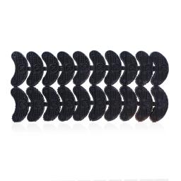 Torneiras anti-derrapantes do salto do sapato, Substituição da almofada do reparo do sapato, Placas para sapatos, preto, 20pcs - Image 1