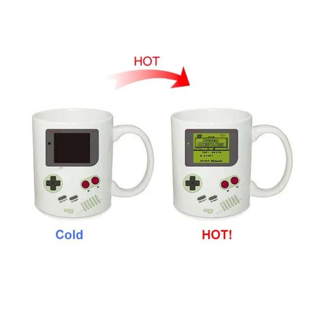 Caneca Mágica Térmica que Muda de Cor para Chá e Café - Presente Perfeito para Aniversário