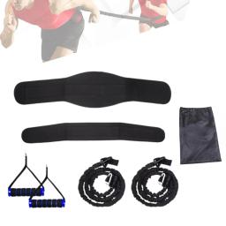Kit Multi Esportes De Treinamento De Resistência, Bandas De Resistência Conjunto Para Basquete, Treinamento De Força, Ginásio Em Casa, Cintura De Poder Solo ou Parceiro - Image 4