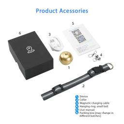 Lovely Bells Smart Pet GPS Tracker, localizador 2G, aplicativo de telefone, localização em tempo real, dispositivo de rastreamento com coleira, cachorro, crianças - Image 6
