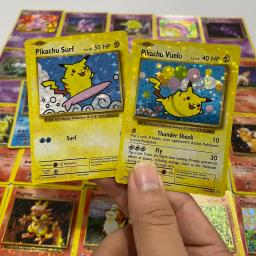 Pokémon Foil Flash Cards, Charizard, Blastoise, Venusaur, Mewtwo Game Collection, PTCG Proxy Cards, 1ª Edição, 1996 - Image 4