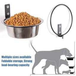 Bacia dobrável ajustável do cão para evitar animais, economia do espaço, alimentação resistente - Image 3