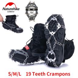 Naturehike Caminhadas Crampons Anti Slip Escalada Neve Gelo Microspikes Caminhadas Ao Ar Livre Caminhada Sapato Cadeia Garra Boot Grip Cover Spikes - Image 1