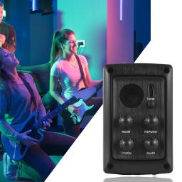 DSP Ressonância Som Pickup Kit, Ressonante de Guitarra, Guitarra com Microfone Externo, Anti-Howling, BT, DIY - Image 4