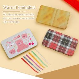 Conjunto de agulhas de lã de tapeçaria, Kit de agulhas sem corte de olhos grandes, cor aleatória, 18 pcs, 15 pcs - Image 3