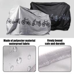 Impermeável Raincover para Bicycle Gear, Outdoor Sunscreen Cover, MTB Case, Bike Gear, Bike Acessório - Image 3