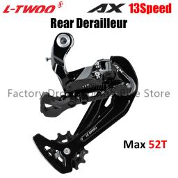 LTWOO-Desviador Traseiro para Bicicleta de Montanha, Cassete MTB, Gaiola De Fibra De Carbono, 9V, 10V, 11V, 12V, 13 Speed, A5, A7, AX, AT13, 42T, 52T - Image 4