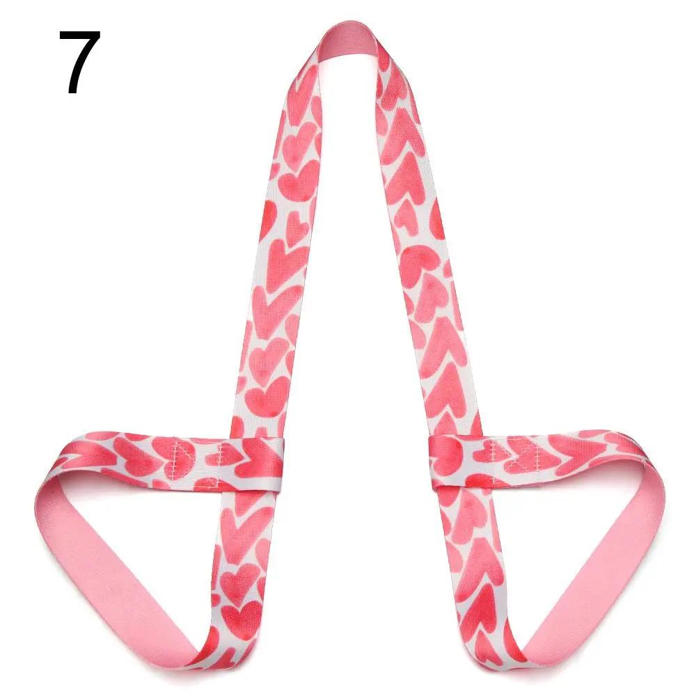 Multicolor Sports Acessórios Fitness Exercício Stretch Carry Straps Yoga Belt Esporte Sling Ombro Yoga Mat Strap Belts - Image 1