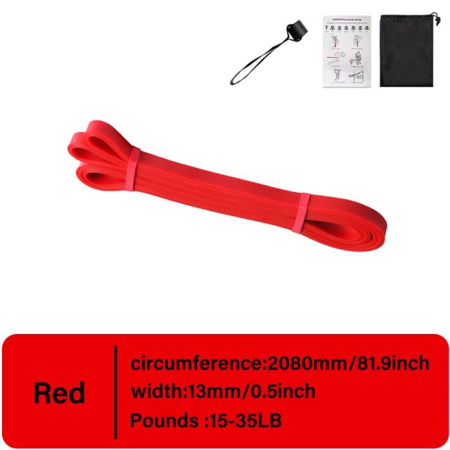 Faixa Elástica de Látex para Exercícios de Resistência: Ideal para Treinos de Pilates e Força no Esporte