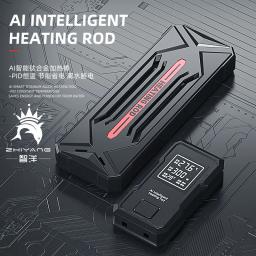 Alta potência tanque de peixes aquário display digital controle externo haste de aquecimento termostato automático em tempo real aquecedor de exibição de energia - Image 4