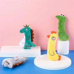 Brinquedo de mastigação de pelúcia para gatos Brinquedos de moagem Catnip Animal de estimação engraçado interativo gatinho, garras mordida do polegar, hortelã gatos suprimentos 1pc - Image 4