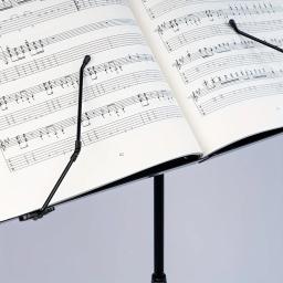 Portátil e ajustável Estável Music Stand, Bolsa de Transporte, dobrável e dobrável Titular com Music Folha Clipe Titular, 1Pc - Image 6